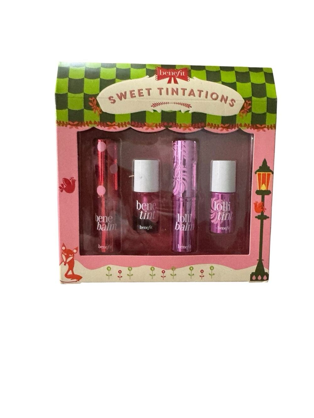 Benefit Cosmetics Sweet Tintations Holiday Gift Set Benebalm Benetint Lollibalm
